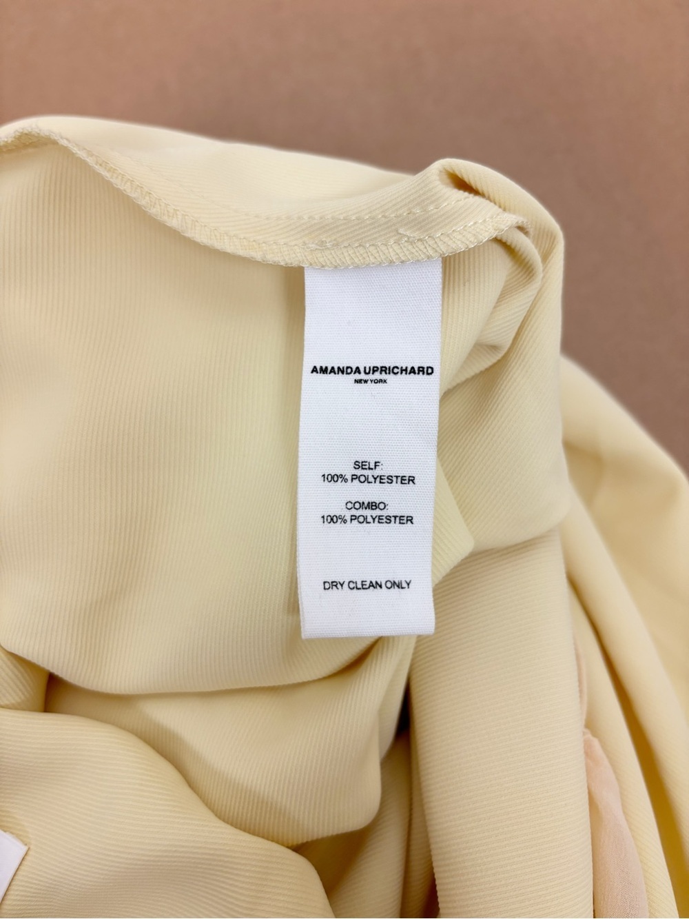 Amanda Uprichard Ashton Maxi Dress in Cornsilk Size M - Picture 11 of 14